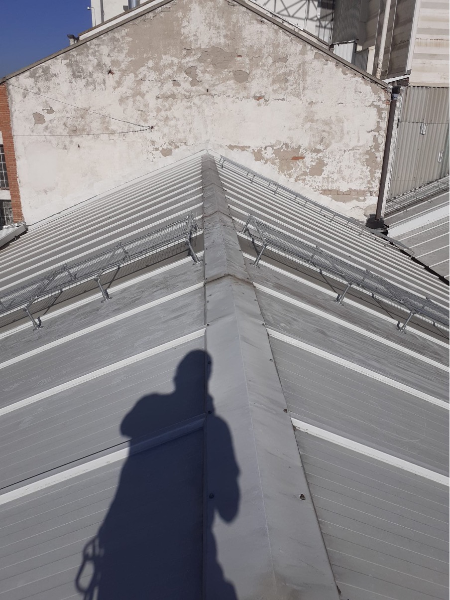 Rooftop Safety with Kee Cover Mesh Panels