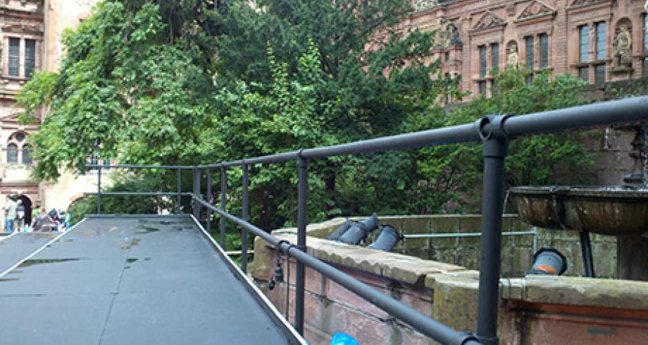 Rohrverbinder Bühnengelaender