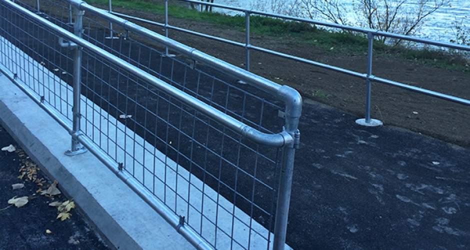 Sicherheitsgeländer Kee Klamp