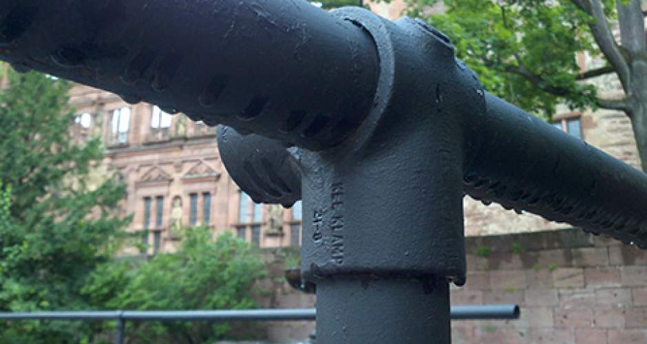 Rohrverbinder Pulverbeschichtet