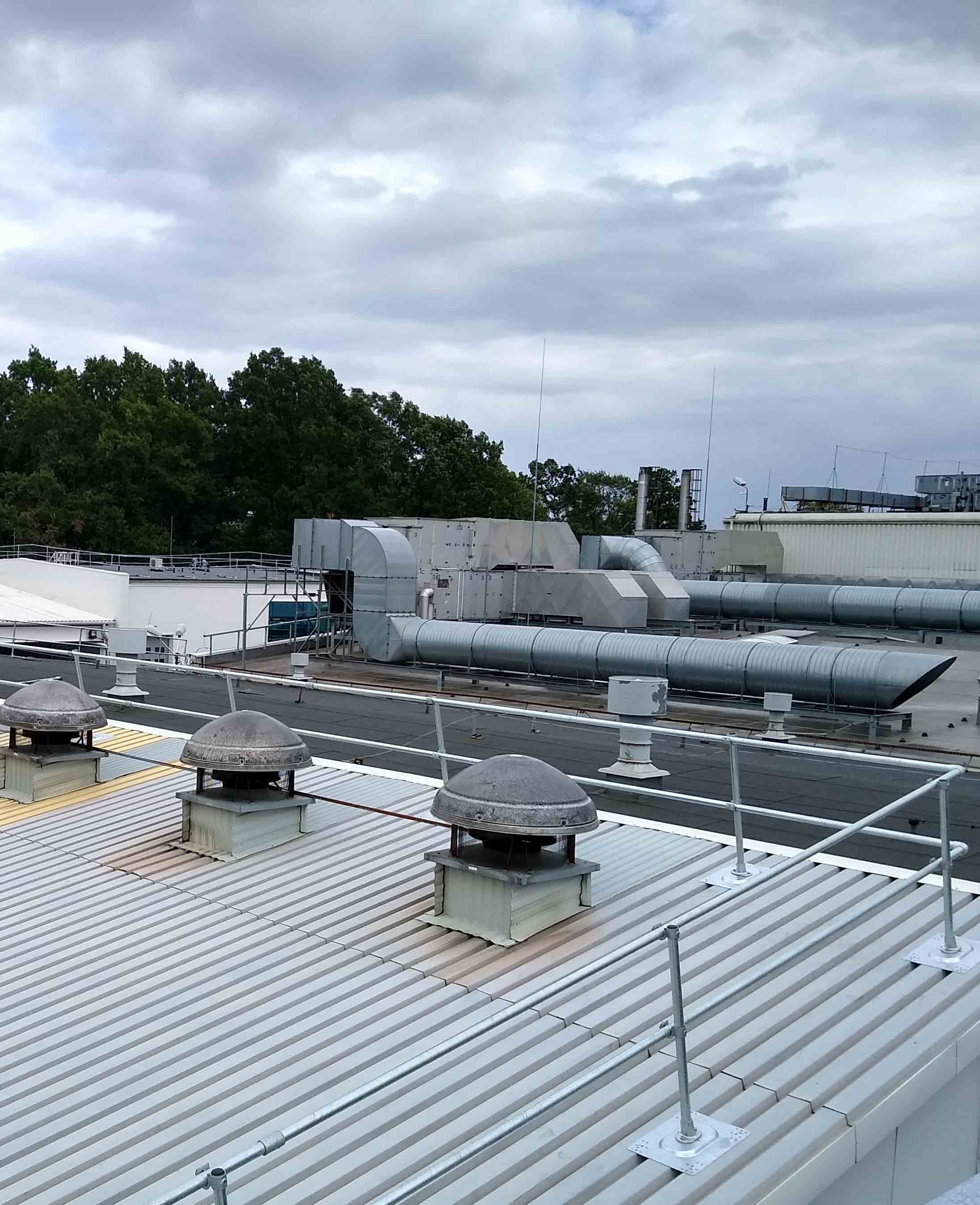 Kee Guard Rooftop Guardrail Metal Roof