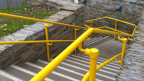 Customisable Modular Handrail System for High-Risk Areas