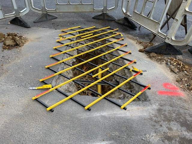 Absturzsicherung auf Baustellen