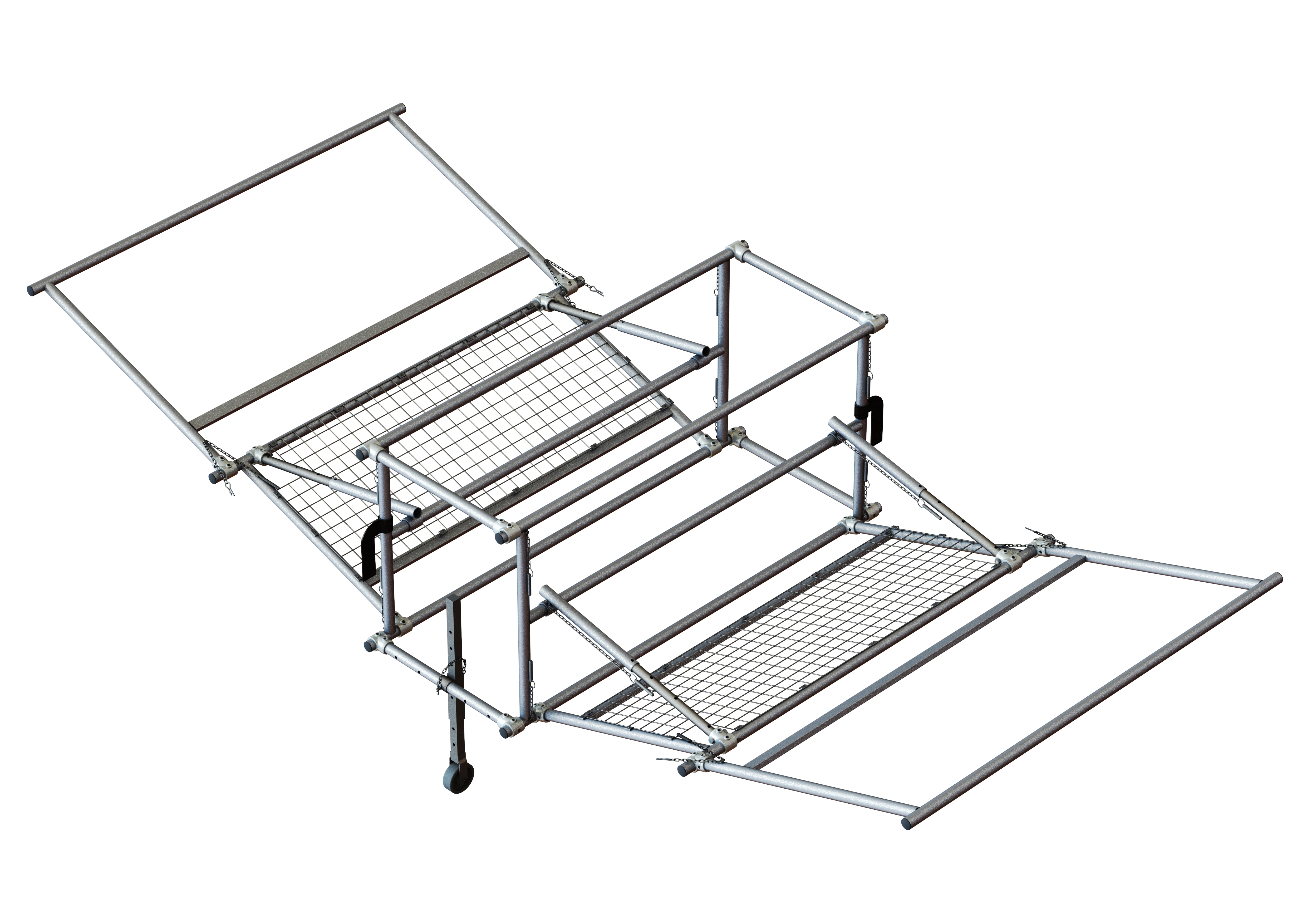 Cadre mobile antichute pour toiture fragile et fibrociment Valley Walk®