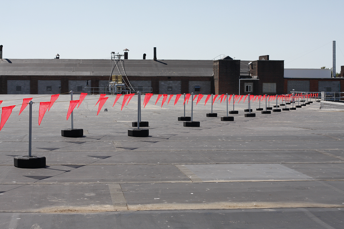 Sistema de balizamiento Kee Mark® | Sistema de delimitación de peligros | Protección anticaídas