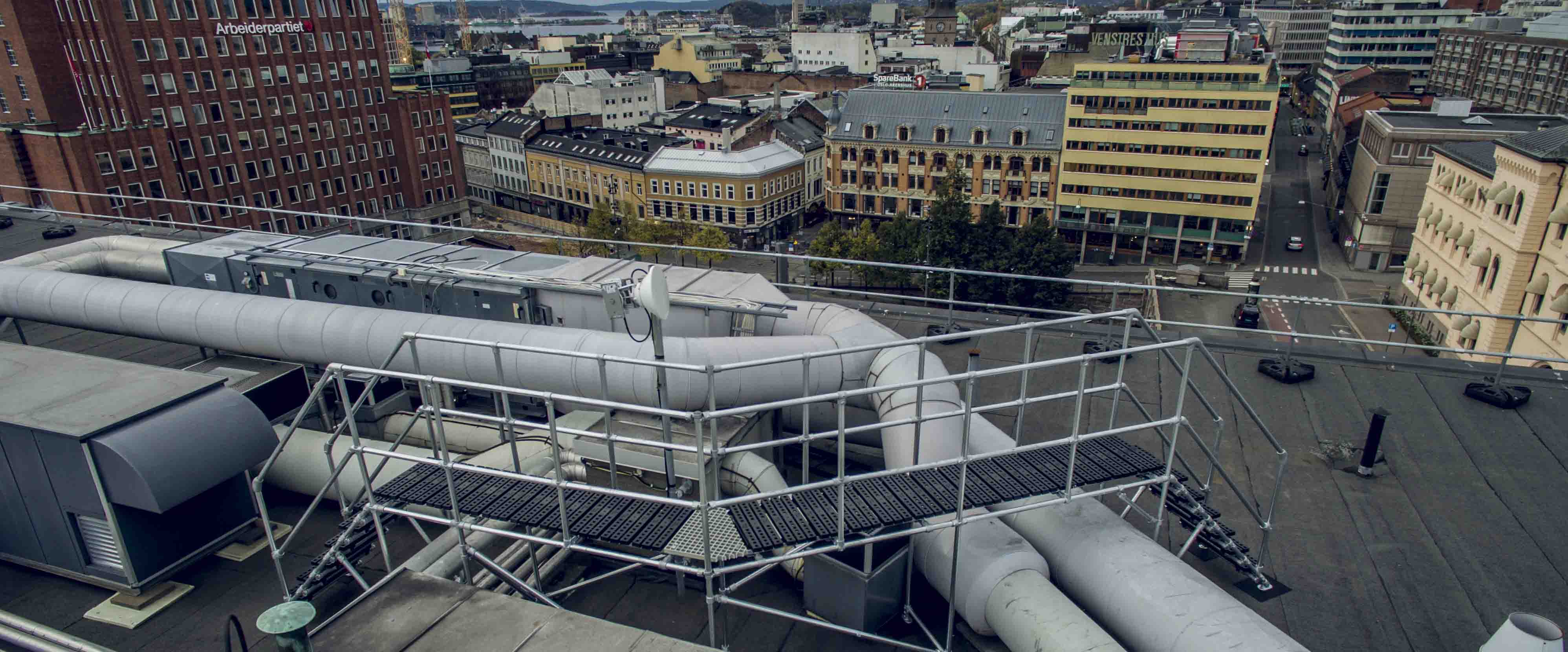 Roof Edge Protection Bespoke Step Over