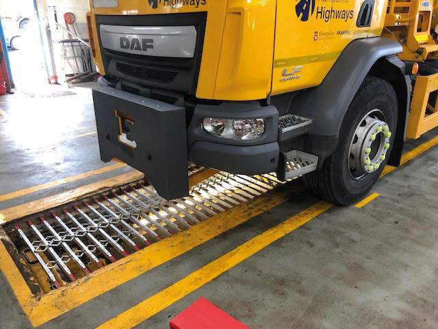 Absturzsicherung für Werkstattgruben