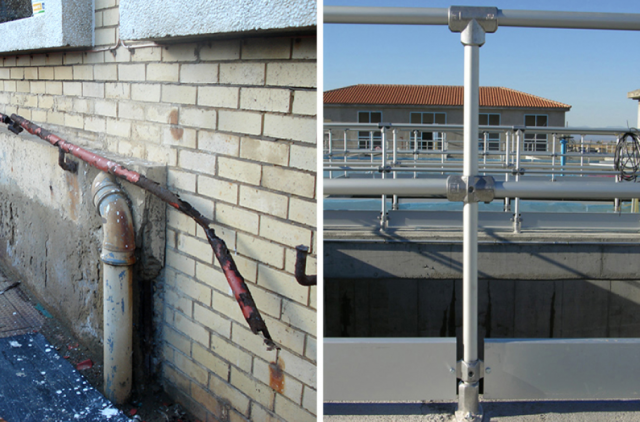 Sicherheitsgeländer vom Profi