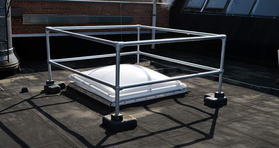 Geländer Lichtkuppel