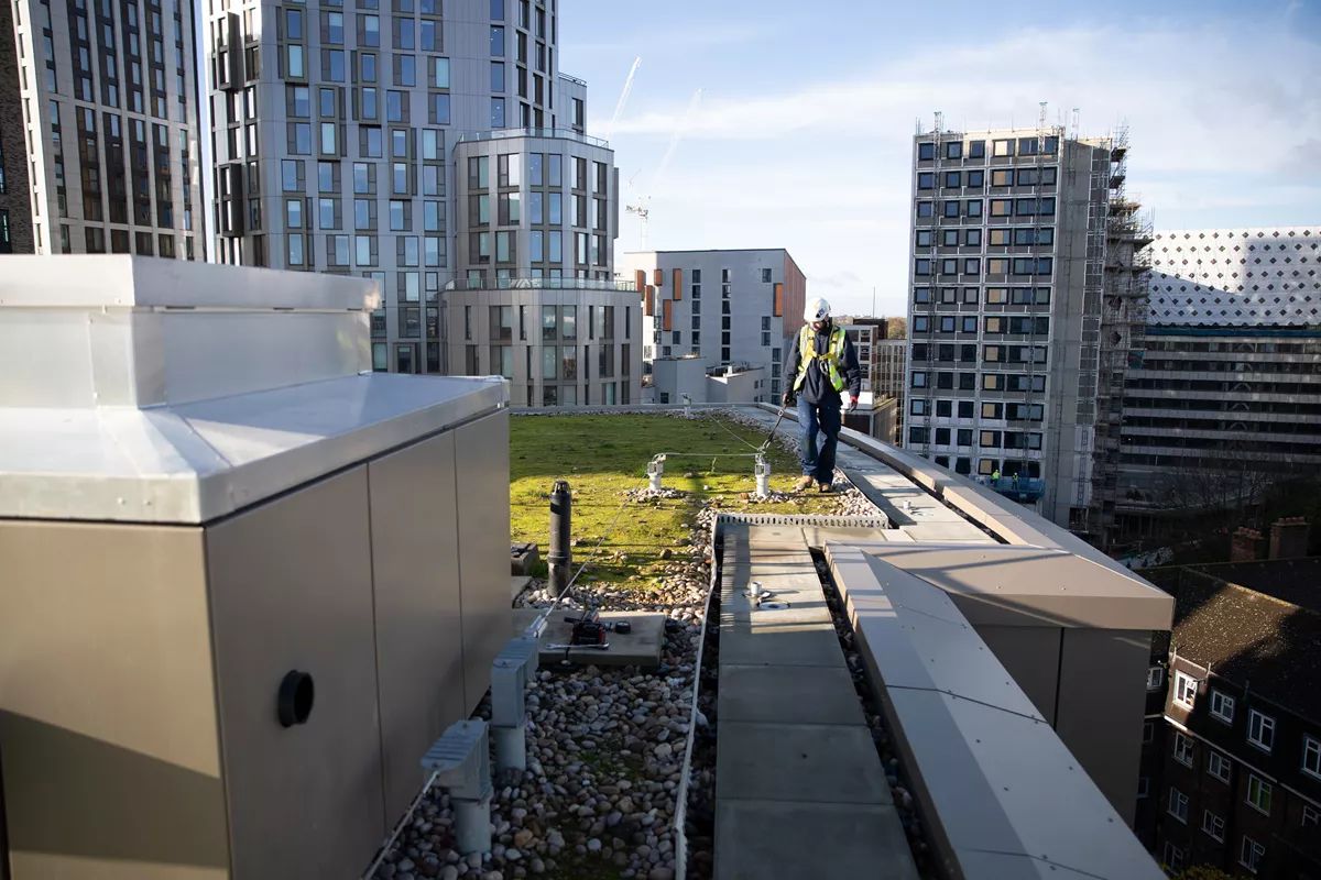 línea de vida, línea de vida horizontal, linea de vida, seguridad en altura