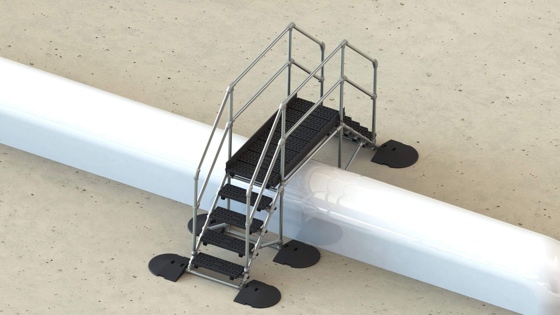 Przełaz dachowy Kee Step - do większych przeszkód na dachu