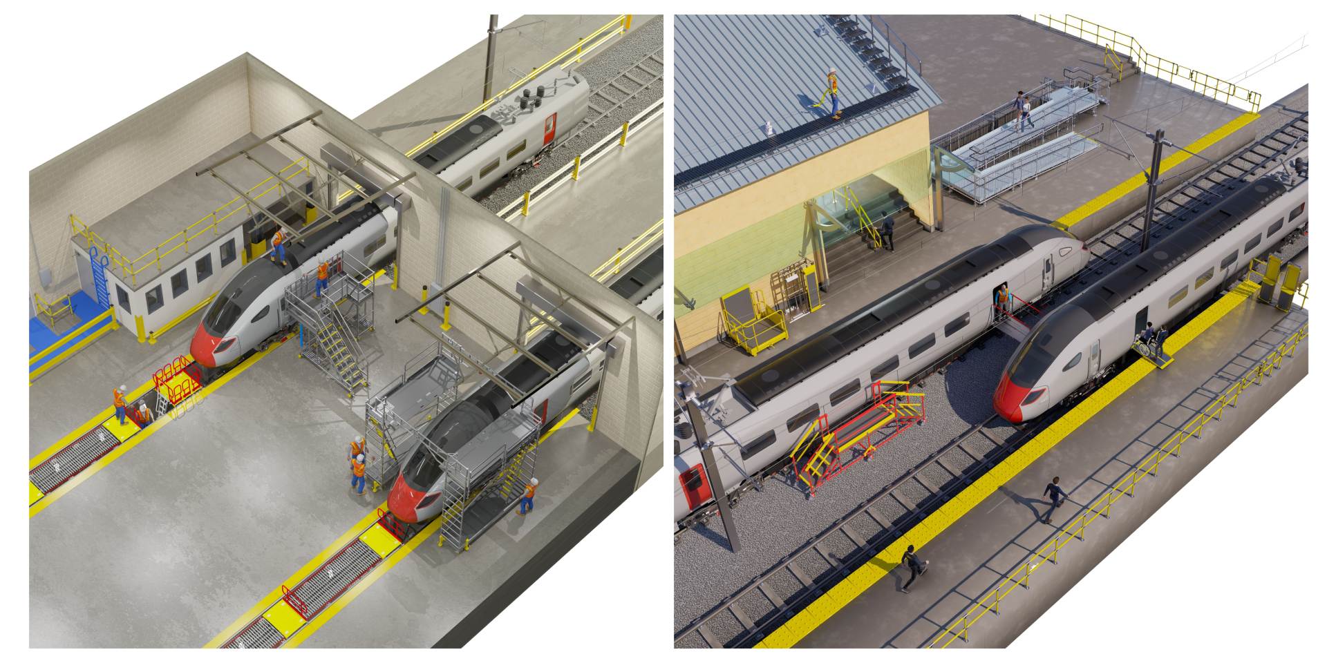 Safety Solutions for Rail Sector / Fall protection for Rail Sector