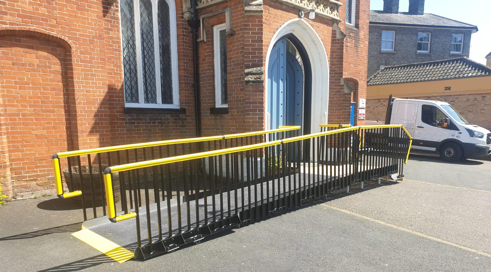 Modular DDA Access Ramp for Disabled by Church